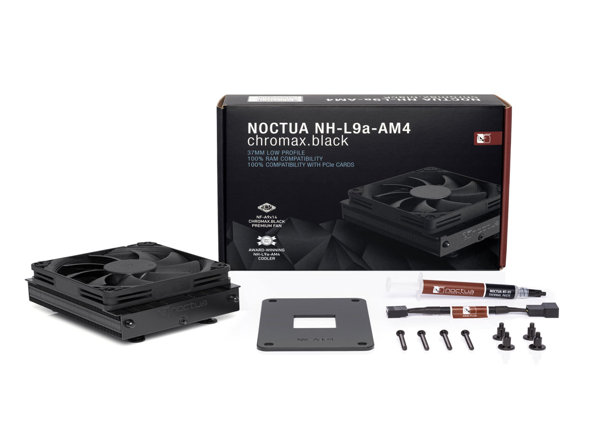 mini-itx.com: Noctua NH-L9a-AM4 Black Low Noise Cooler for AMD