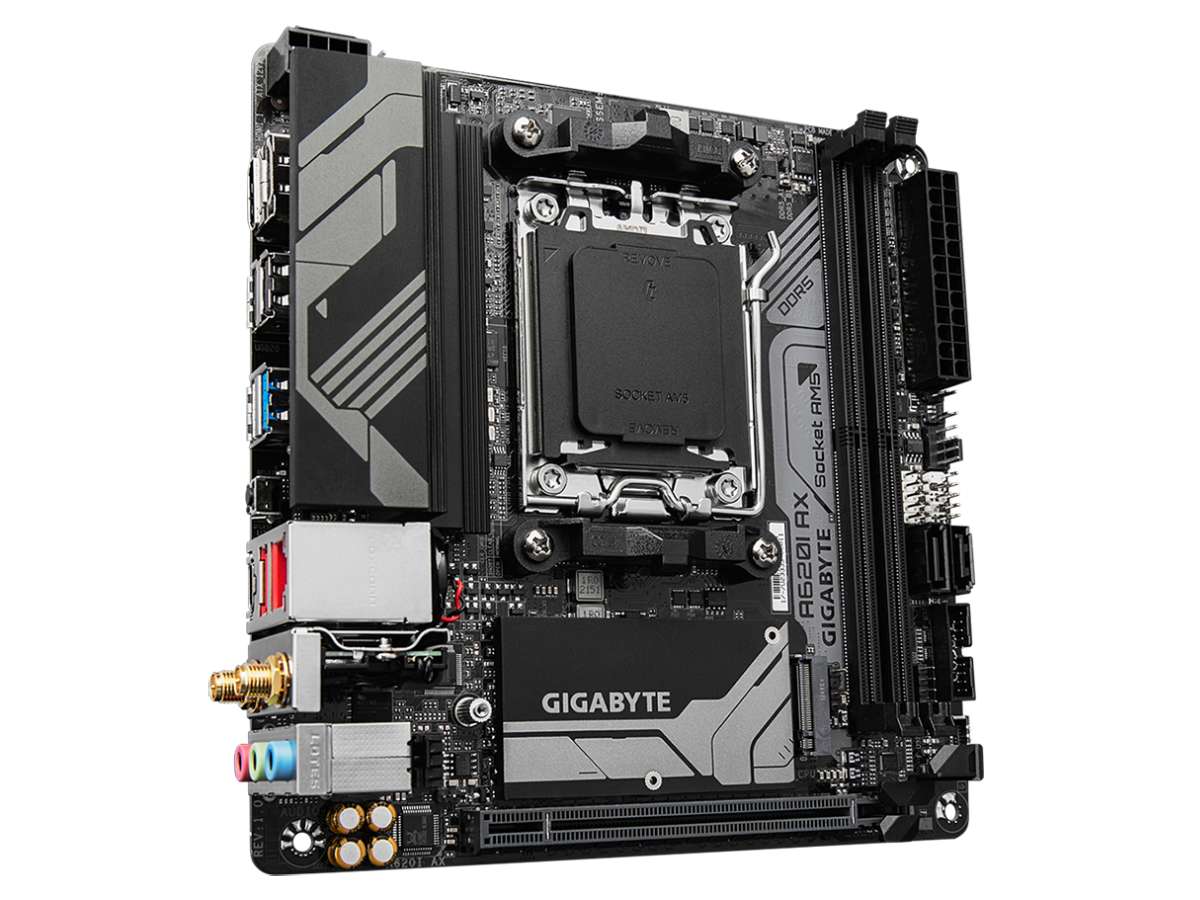 mini-itx.com: Gigabyte A620I AX motherboard