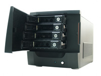 Carcasa NAS DIY de 8 + 2 bahías, bandeja de 8 x 2.5 ″ / 3.5 ″ + 2 bahías  internas de 2.5 pulgadas. MB ITX. PSU Flex. Ventilador frontal USB 3.0 3.1  in