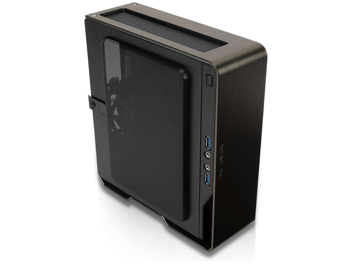 mini-itx.com: IN WIN Chopin Pro Case in Titanium 200W case