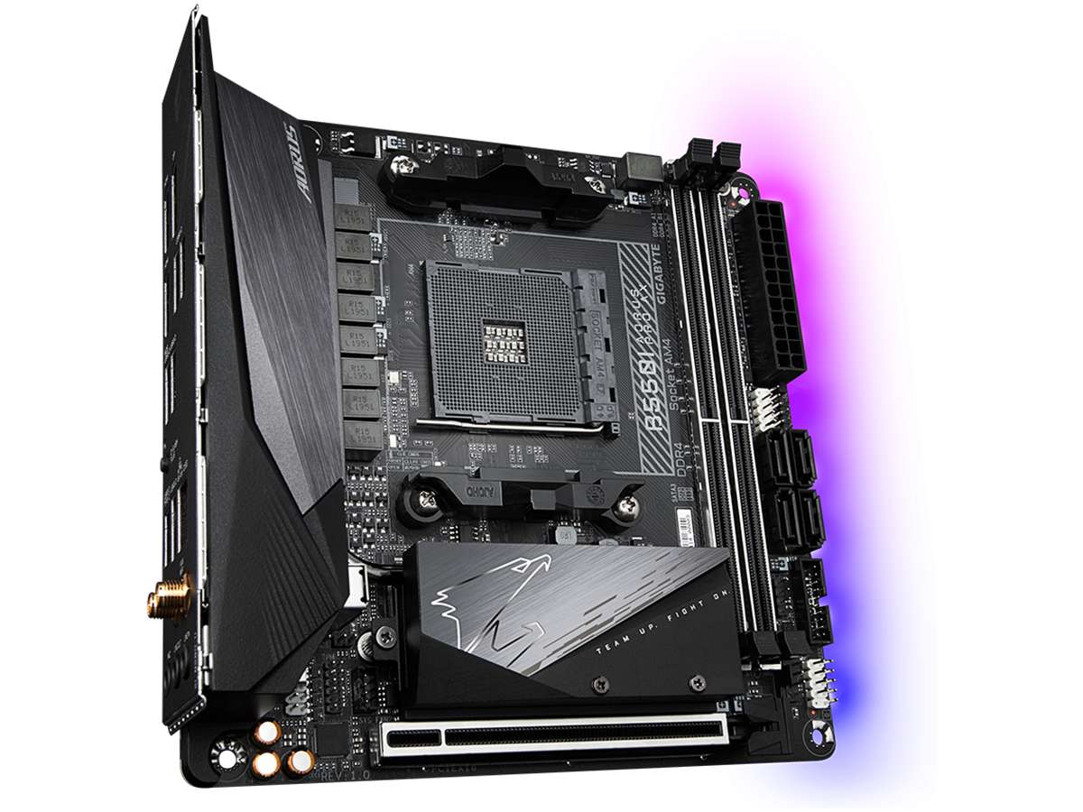 mini-itx.com: Gigabyte B550I AORUS PRO AX motherboard