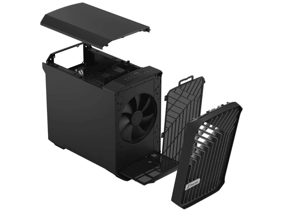 mini-itx.com: Fractal Design Torrent Nano Mini-ITX Case - Black